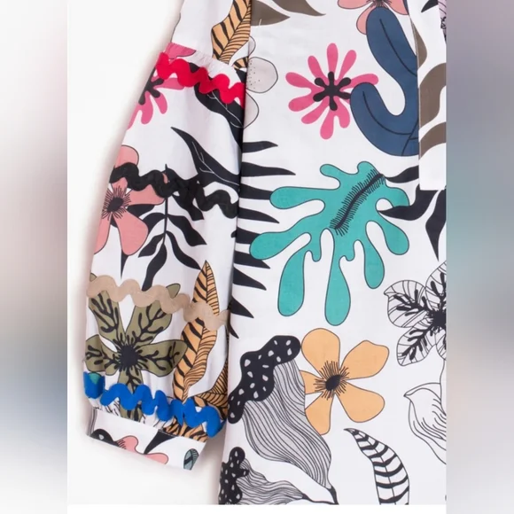 Vilagallo Lucera Top Women Blouse Size 38 - Picture 3 of 15